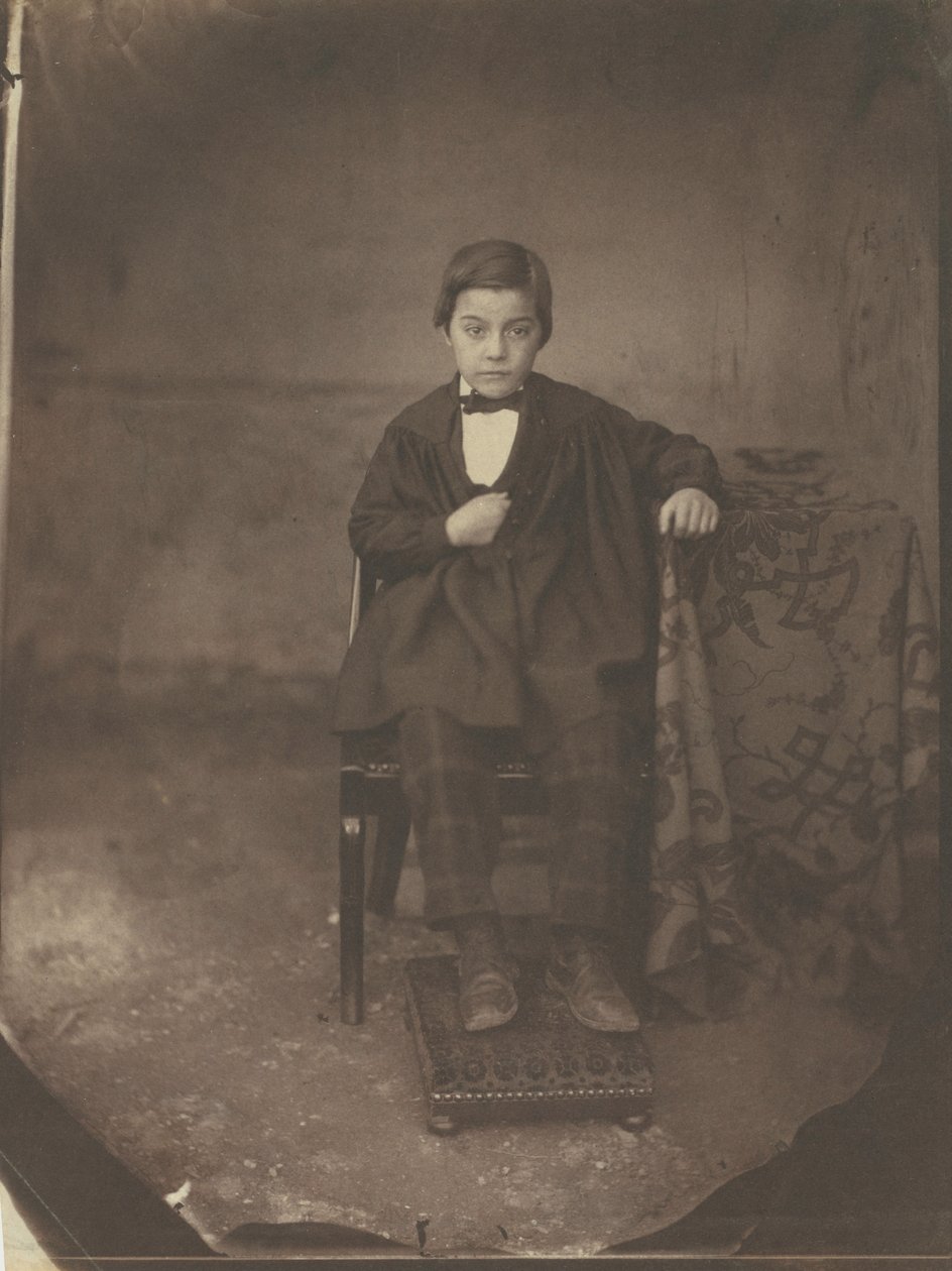 Retrato de um menino de Louis Adolphe Humbert de Molard