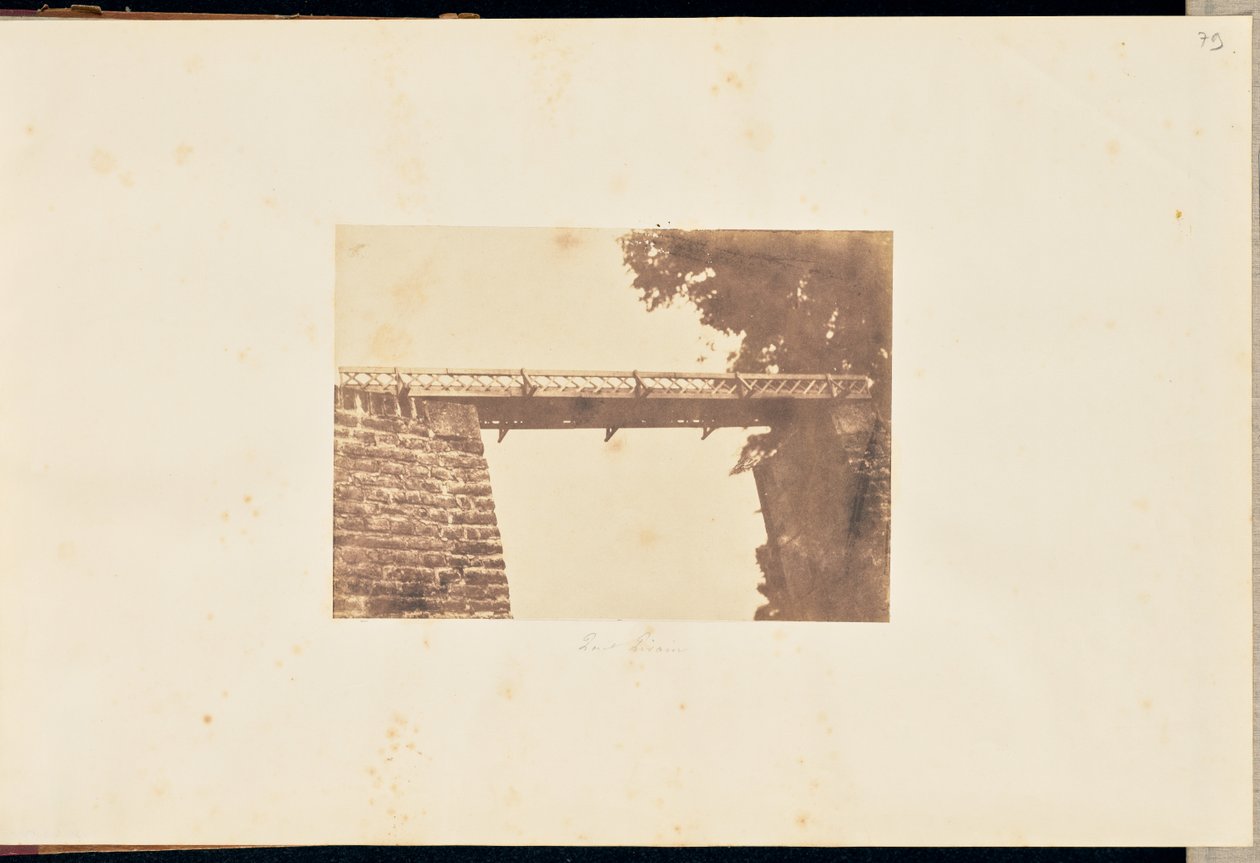 Pont Perain de Louis Alphonse Davanne