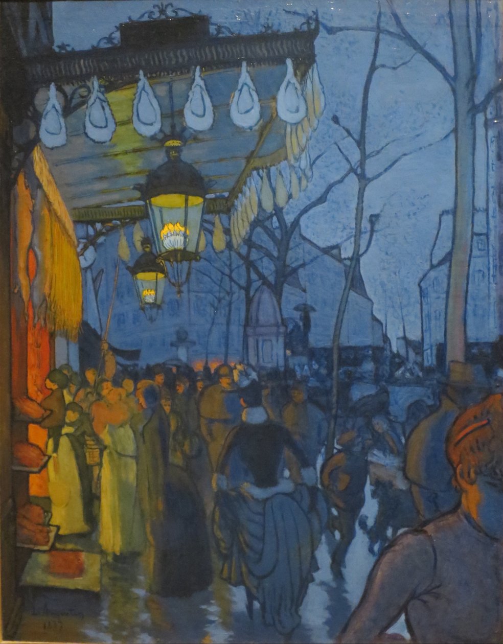 Avenida de Clichy: Cinco horas da tarde de Louis Anquetin