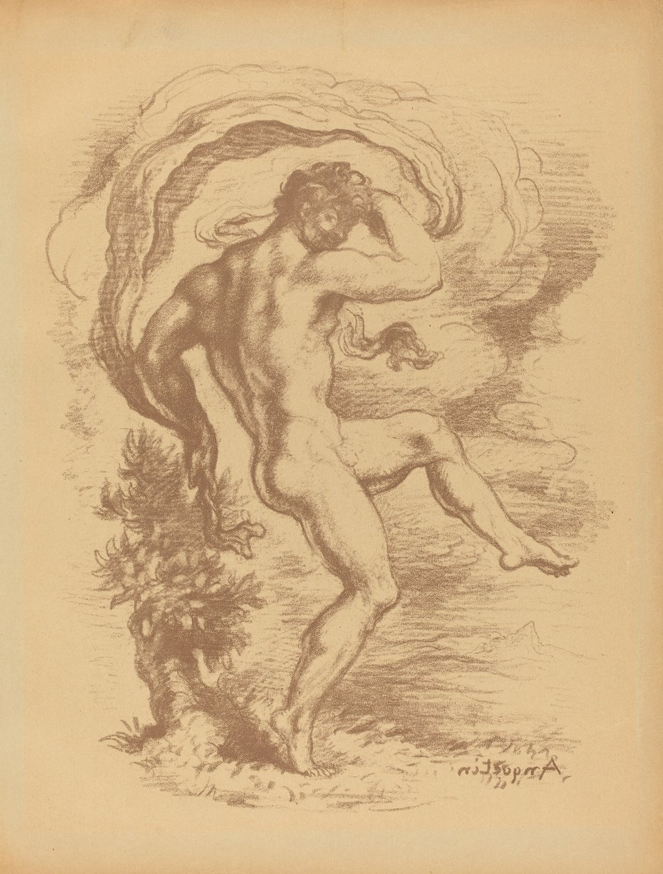 Nua Dançante de Louis Anquetin