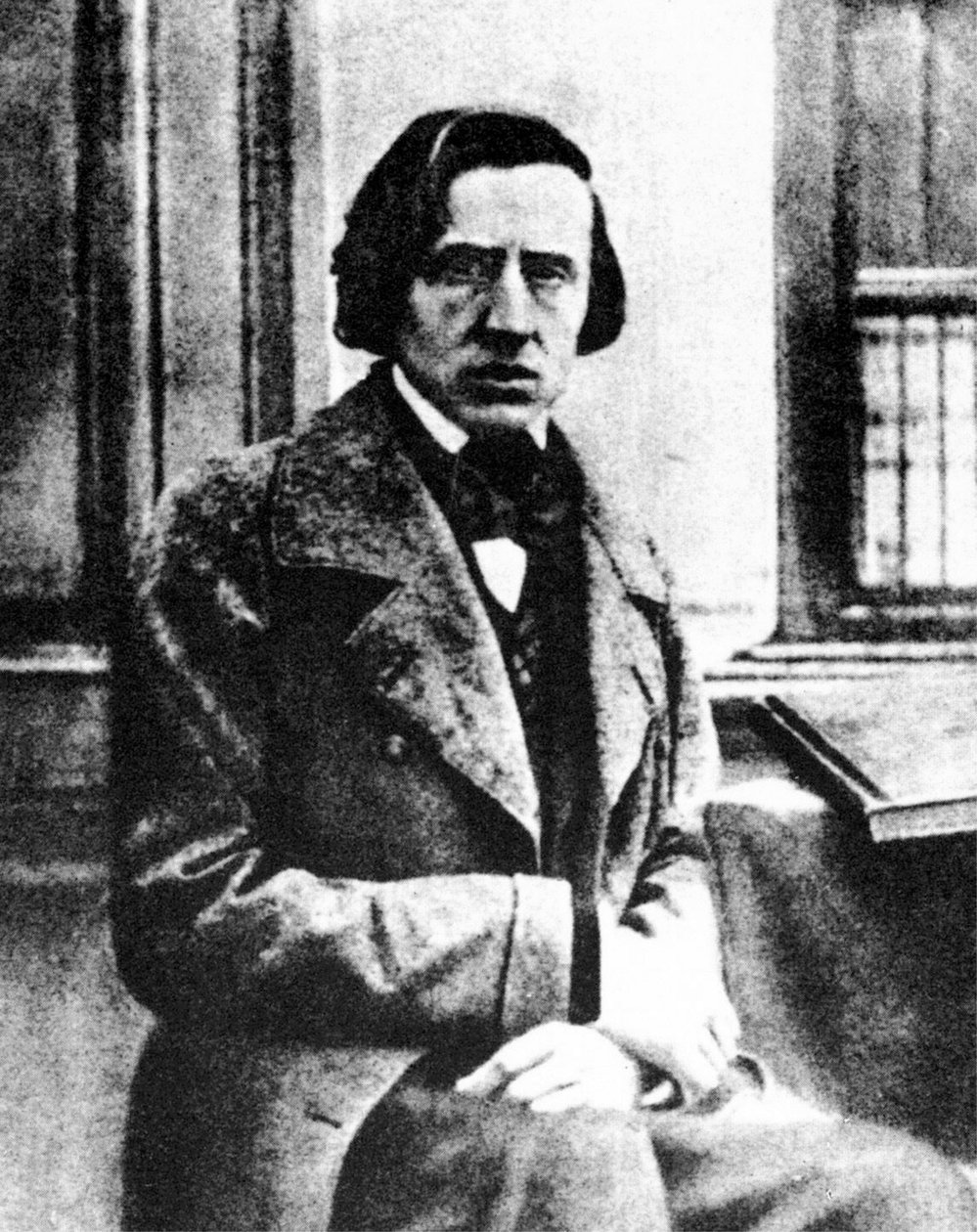 Frédéric Chopin, pianista e compositor polonês, 1849 de Louis Auguste Bisson