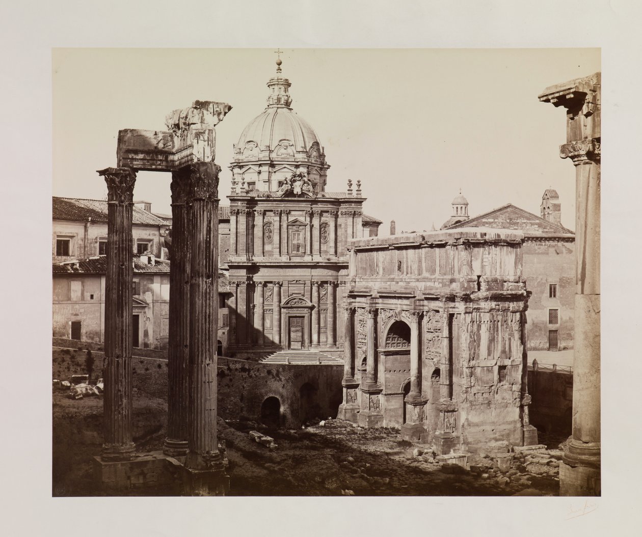 Fórum Romano de Louis Auguste Bisson