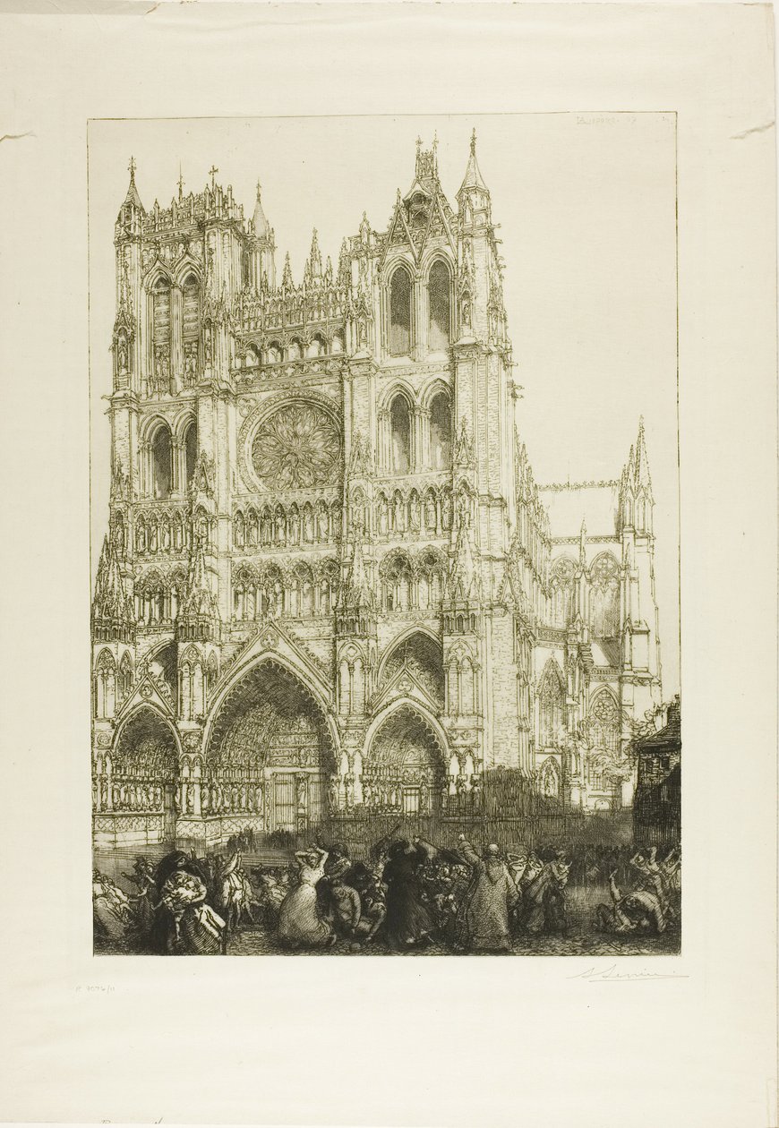 Catedral de Amiens de Louis Auguste Lepère