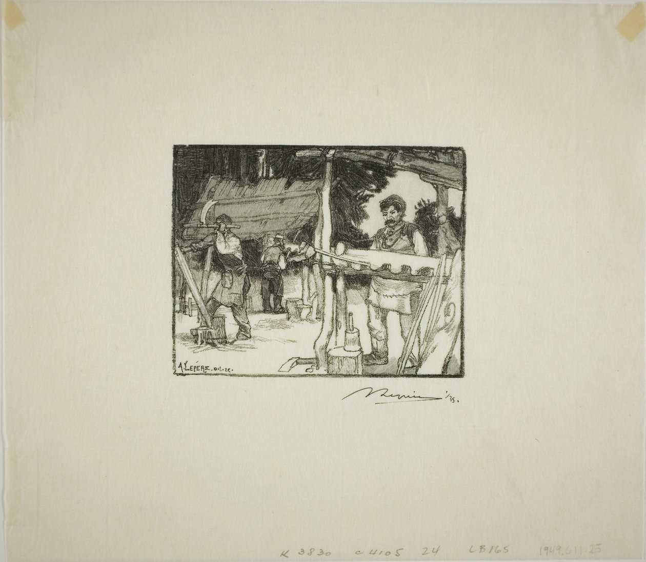 Ripadores de Louis Auguste Lepère