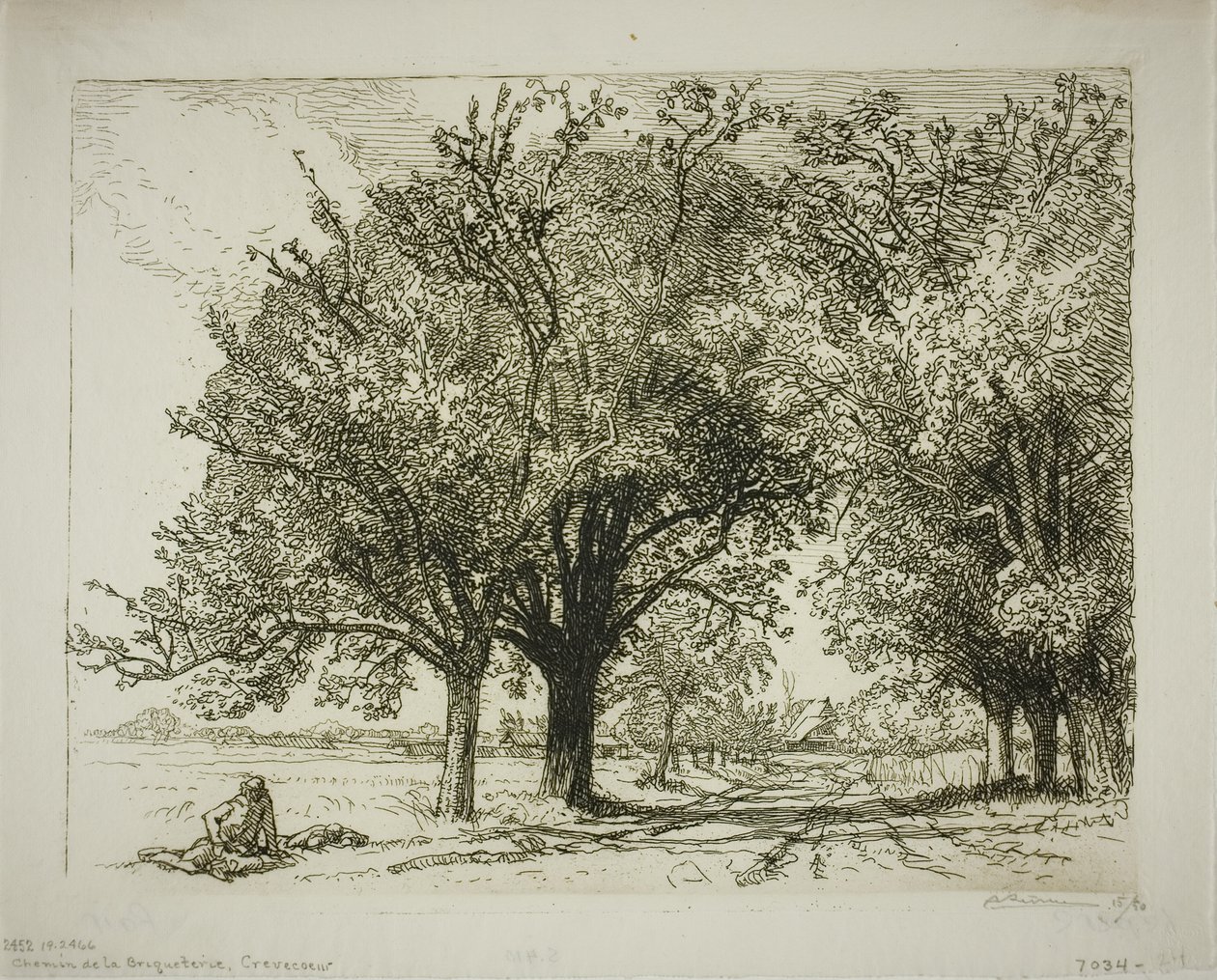 Caminho para o forno de tijolos de Louis Auguste Lepère