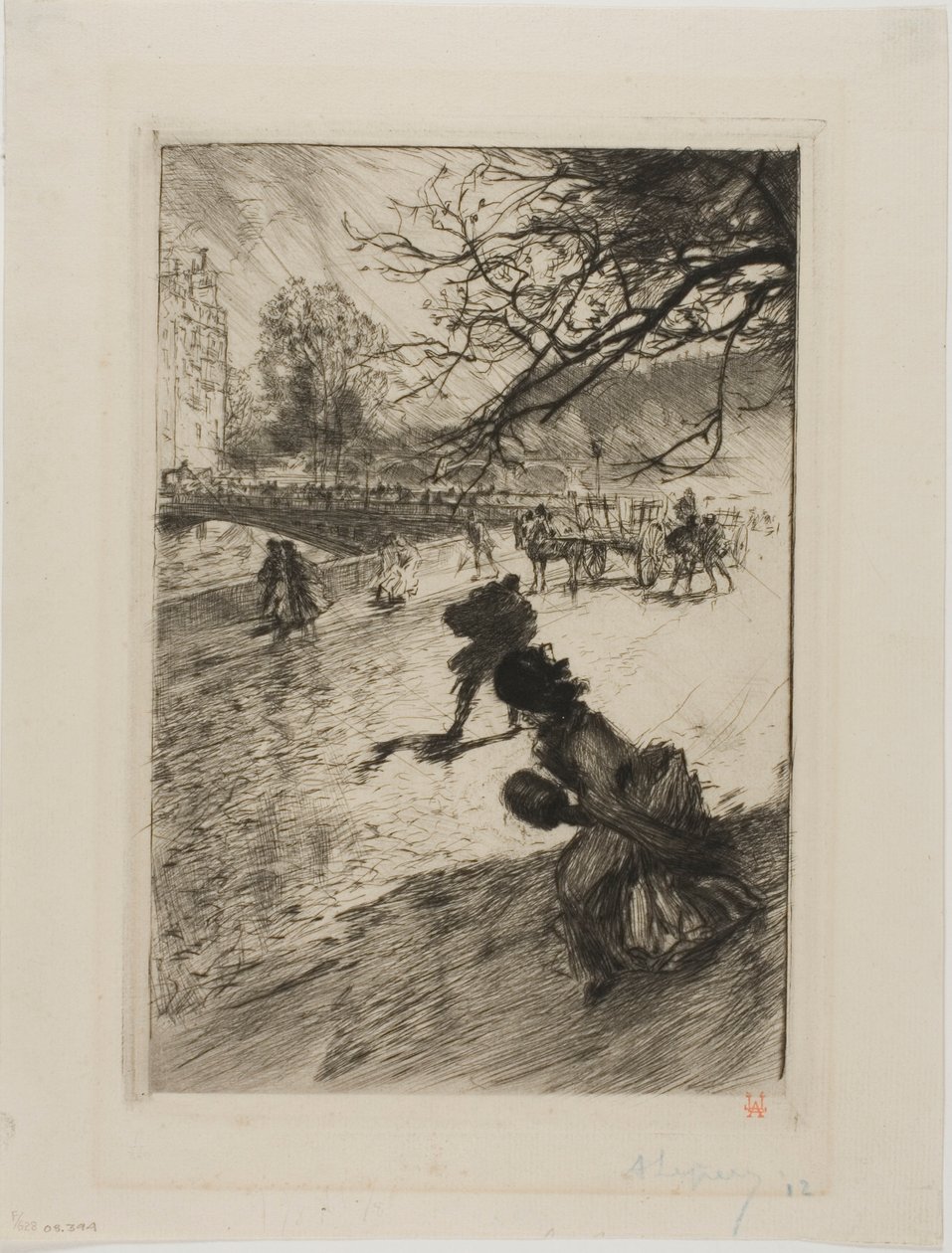 Chuveiros de Louis Auguste Lepère