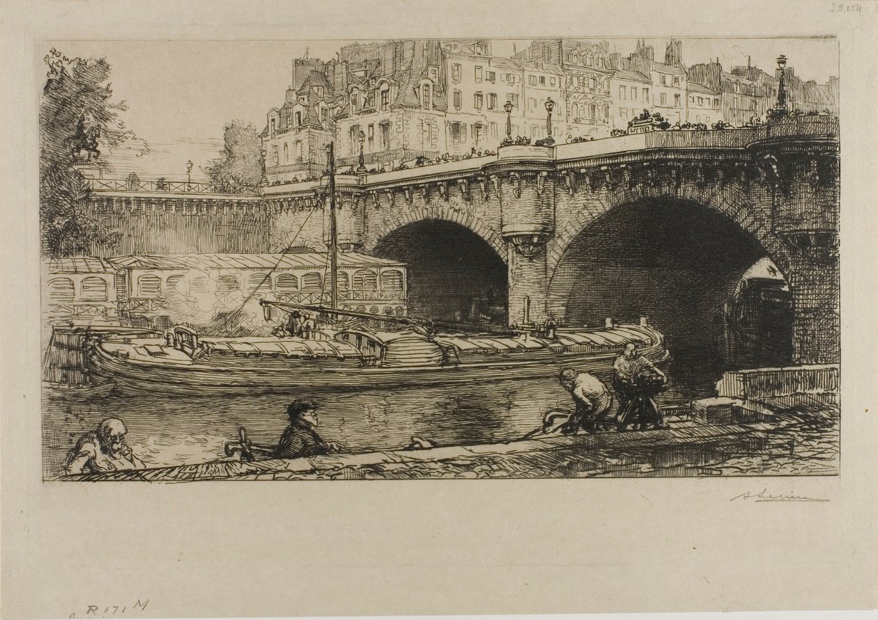 O Pont-Neuf de Louis Auguste Lepère