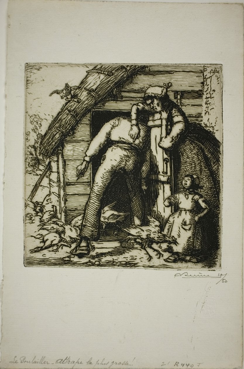 O Poulterer de Louis Auguste Lepère