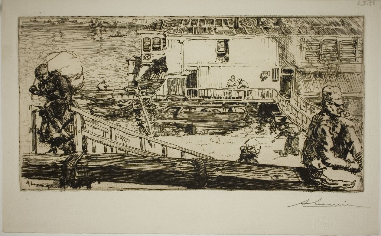 A casa de banho de Louis Auguste Lepère
