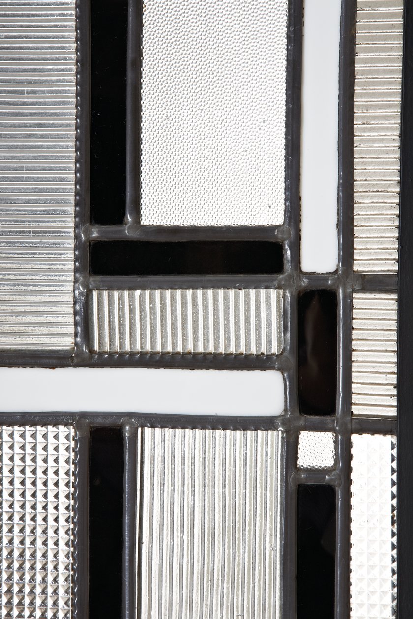 Conjunto de portas, c.1928 (vidro e ferro patinado) de Louis Barillet
