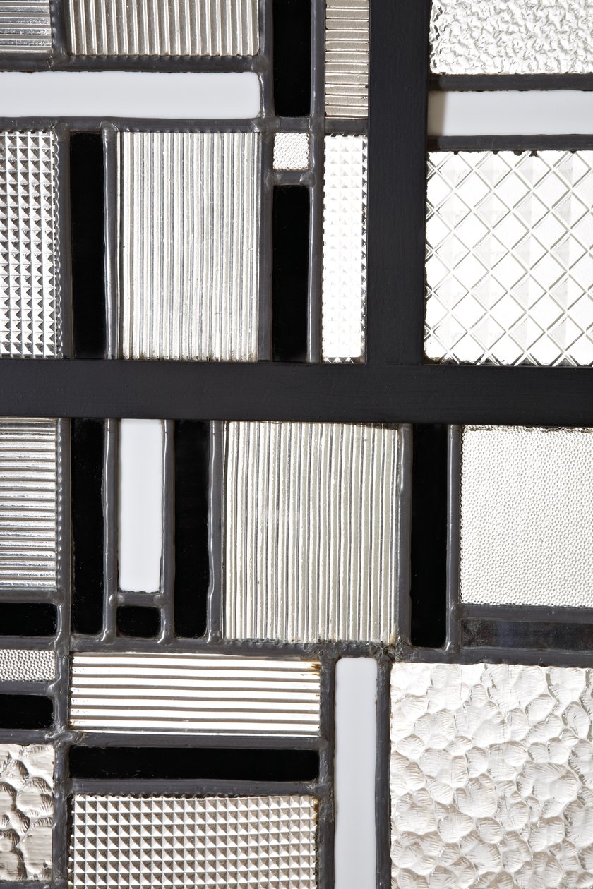 Conjunto de portas, c.1928 (vidro e ferro patinado) de Louis Barillet