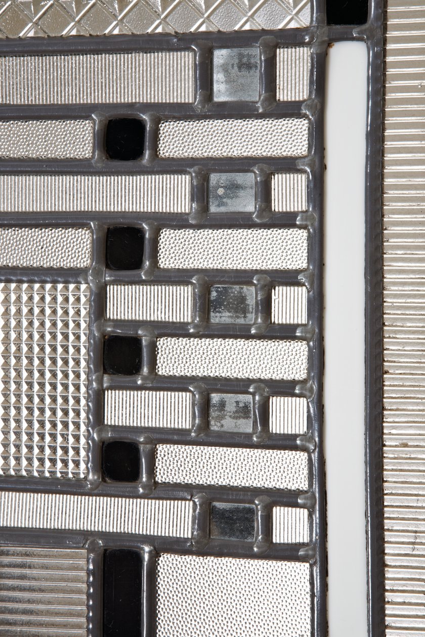 Conjunto de portas, c.1928 (vidro e ferro patinado) de Louis Barillet