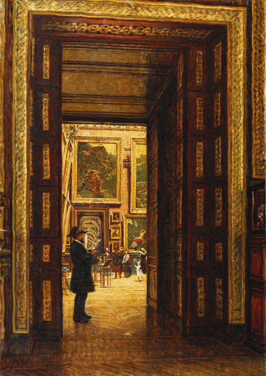 No salão de Louis Beraud