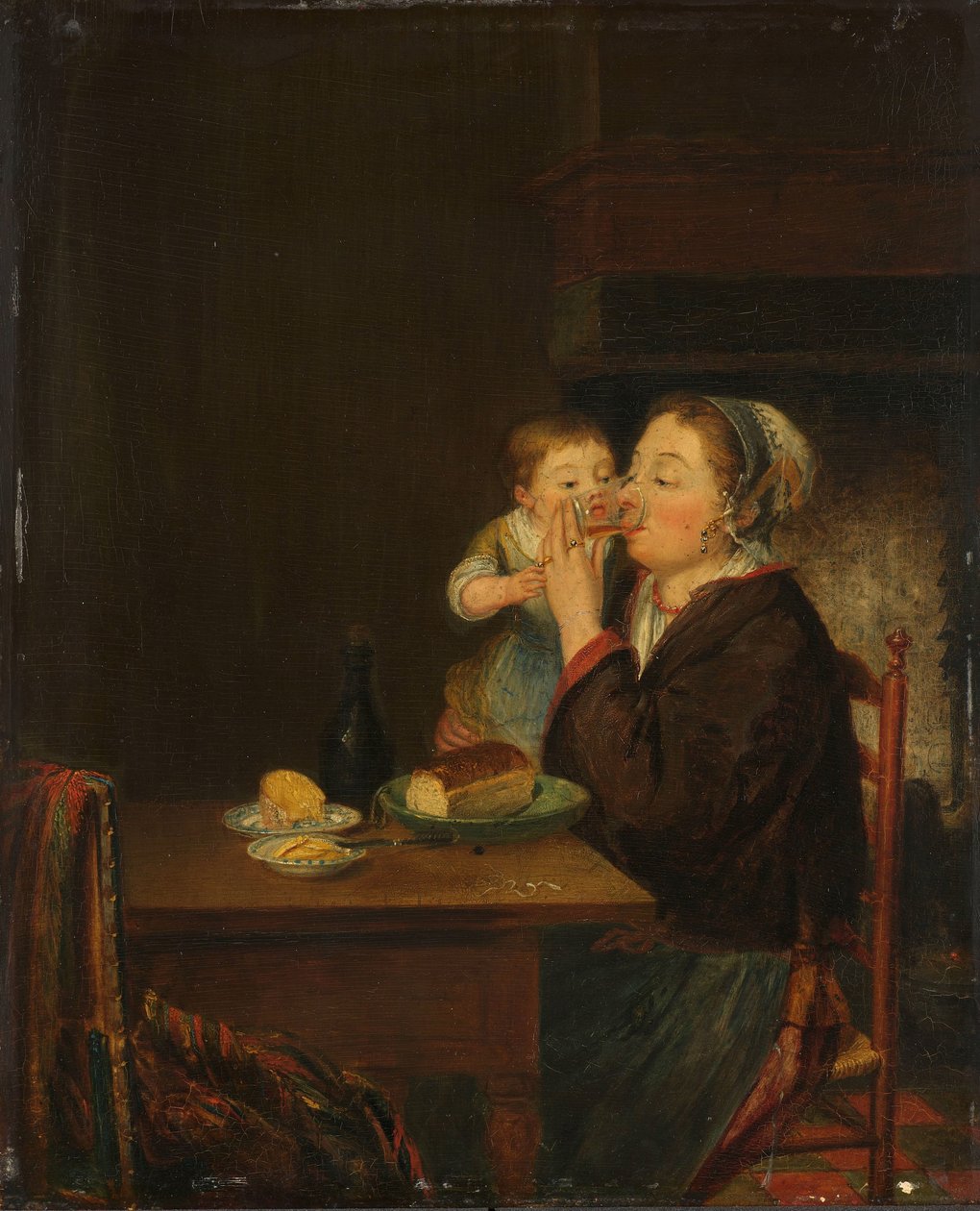 Uma mãe e o seu filho de Louis Bernard Coclers