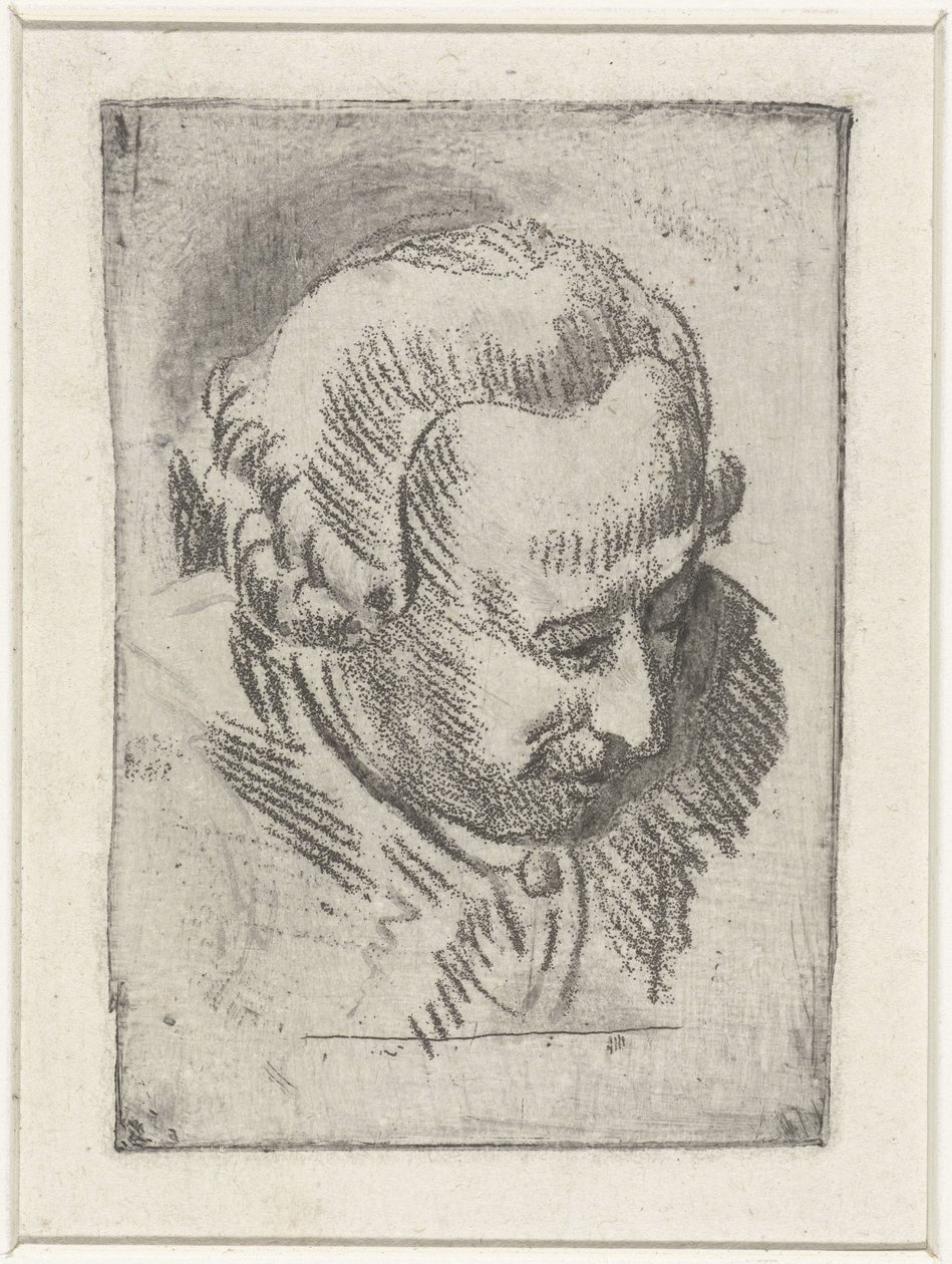 Estudo principal de Jean Baptiste Coclers de Louis Bernard Coclers