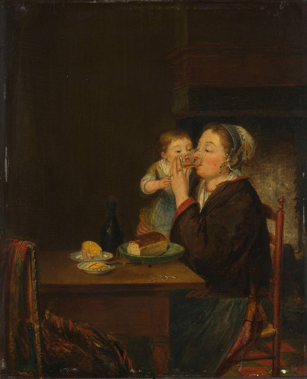 Mãe e filho de Louis Bernard Coclers
