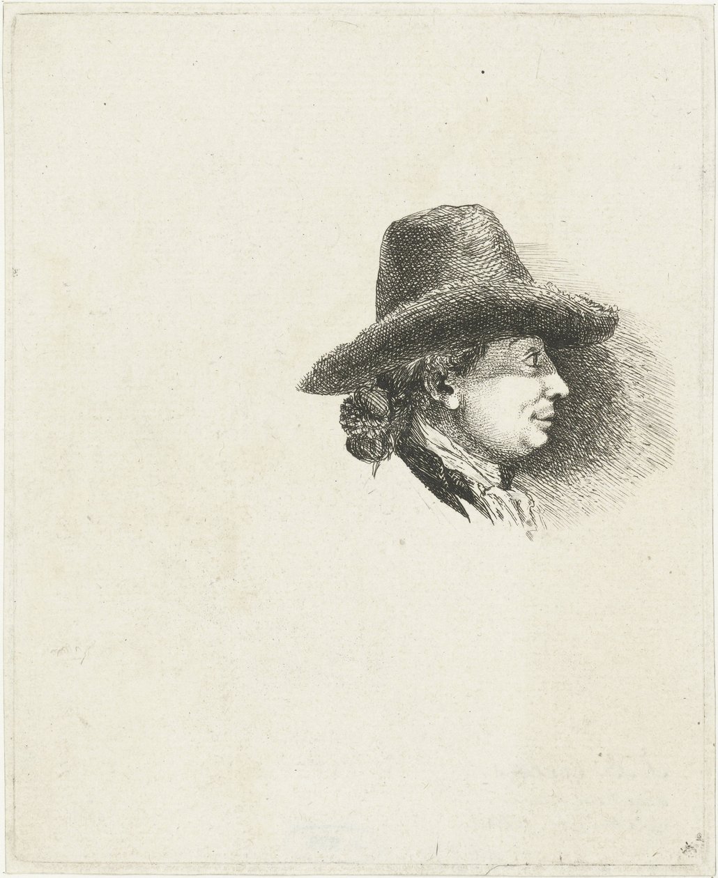 Folha de estudo com retratos de Louis Bernard Coclers e sua família de Louis Bernard Coclers