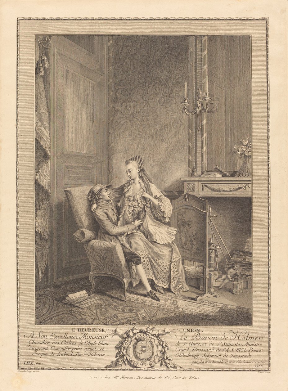 A união feliz de Louis Bosse after Sigmund Freudenberger