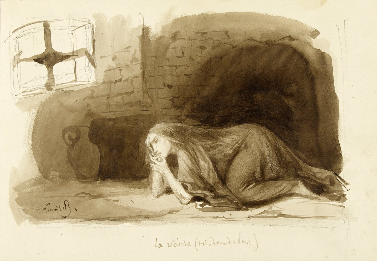 La Recluse. de Louis Boulanger
