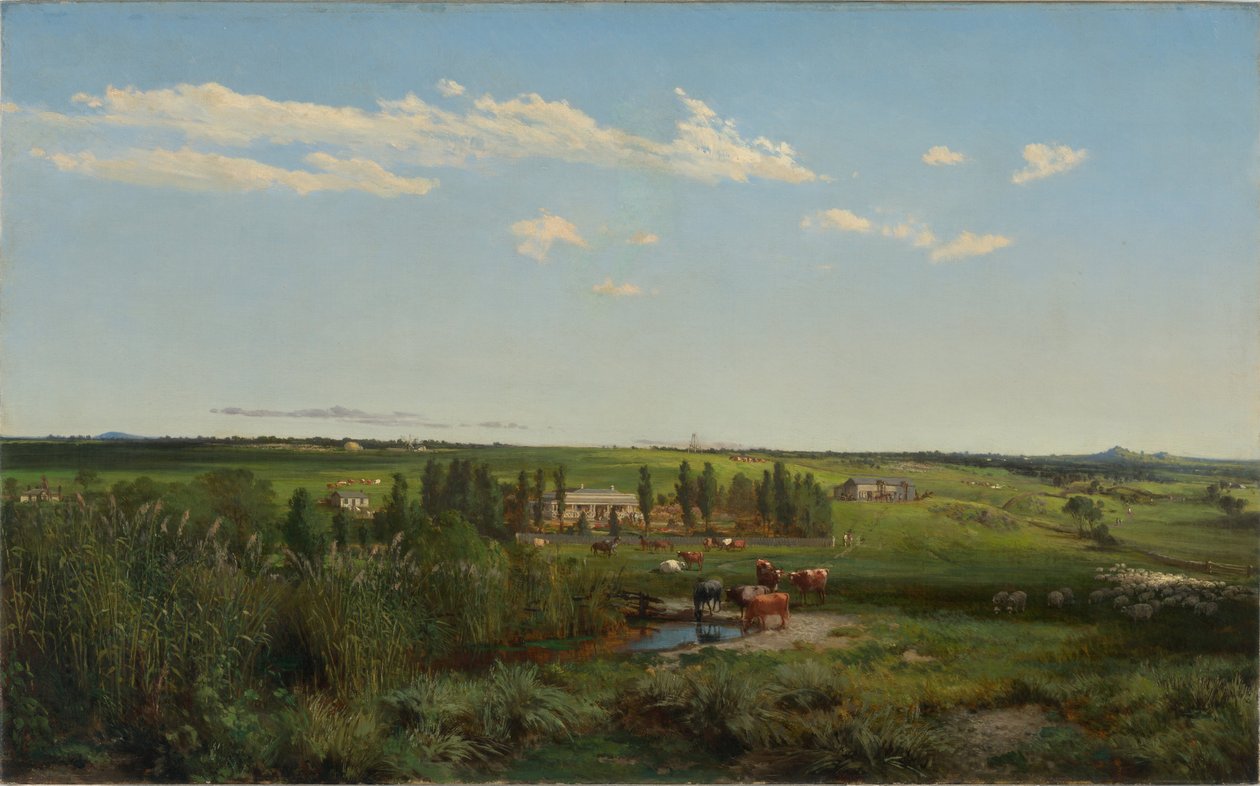 Herdade do Monte Fyans, 1869 de Louis Buvelot