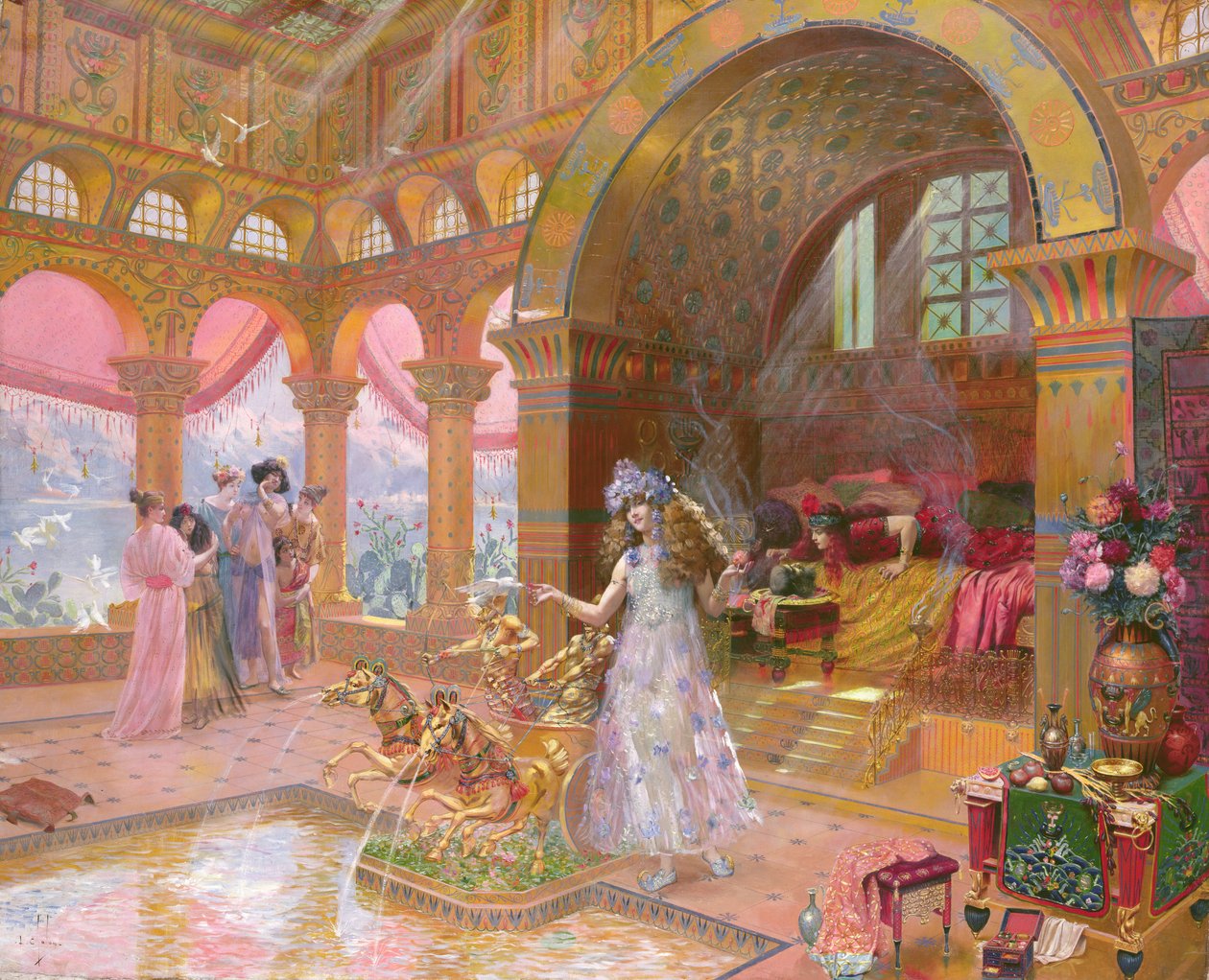 Dança de Salomé de Louis Chalon