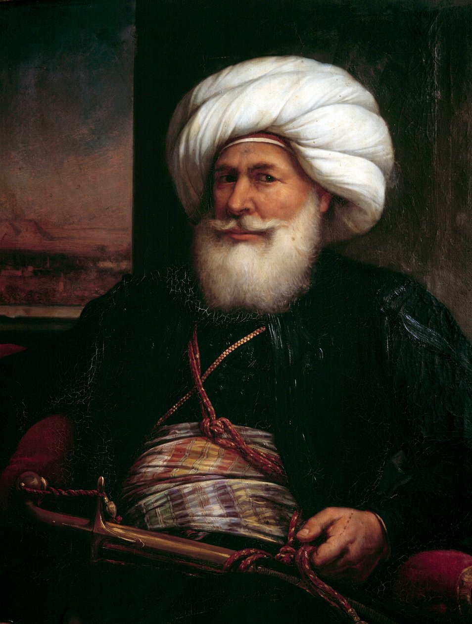 Retrato de Muhammad Ali Pasha de Louis Charles Auguste Couder