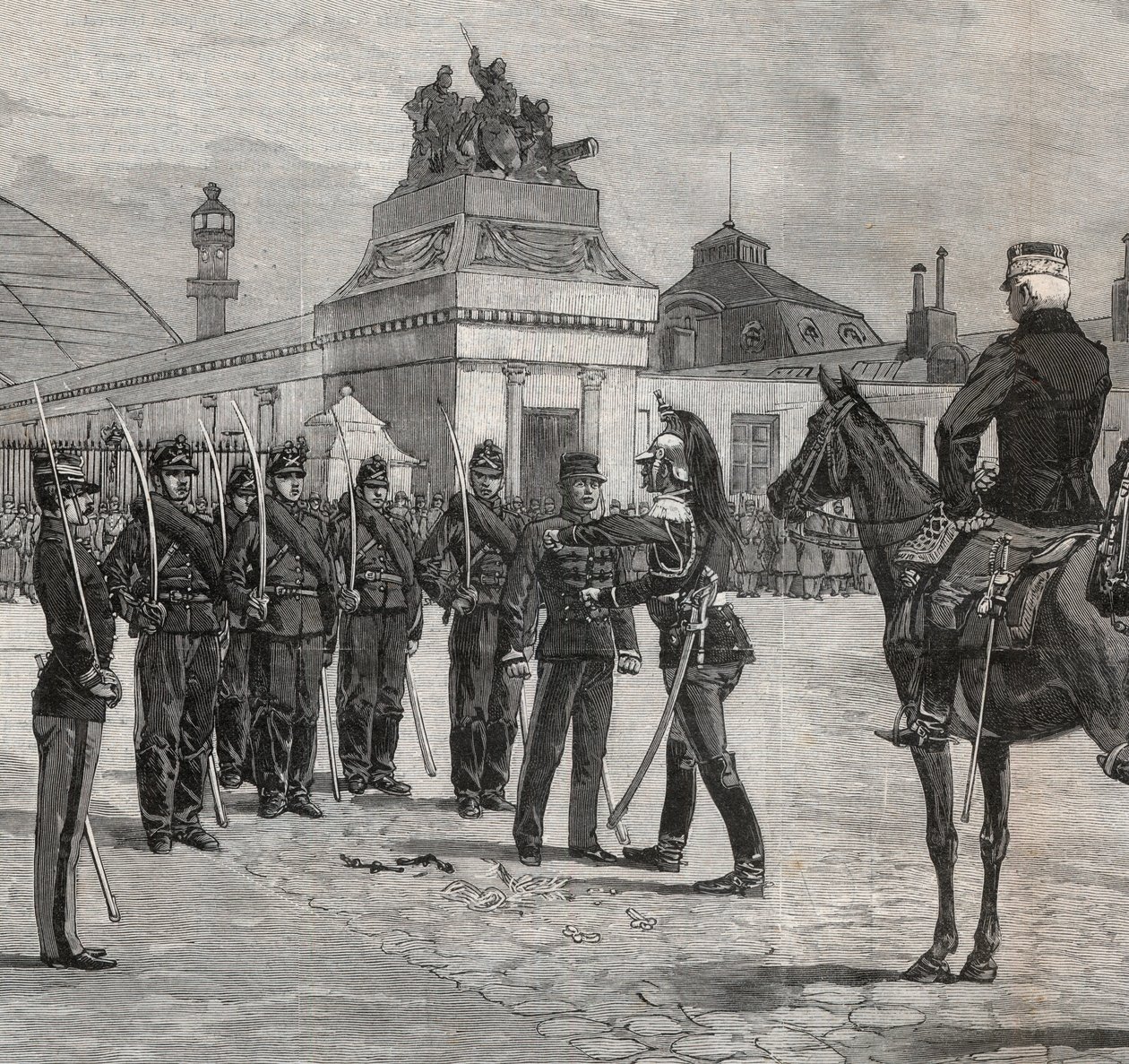 Degradação de Alfred Dreyfus - Caso Dreyfus: La degradación d