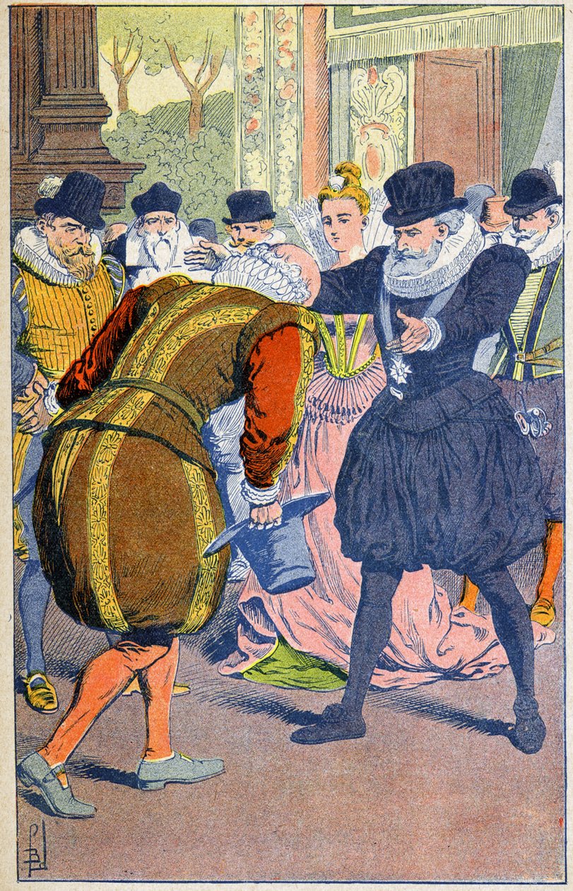 Henri IV e Sully de Louis Charles Bombled