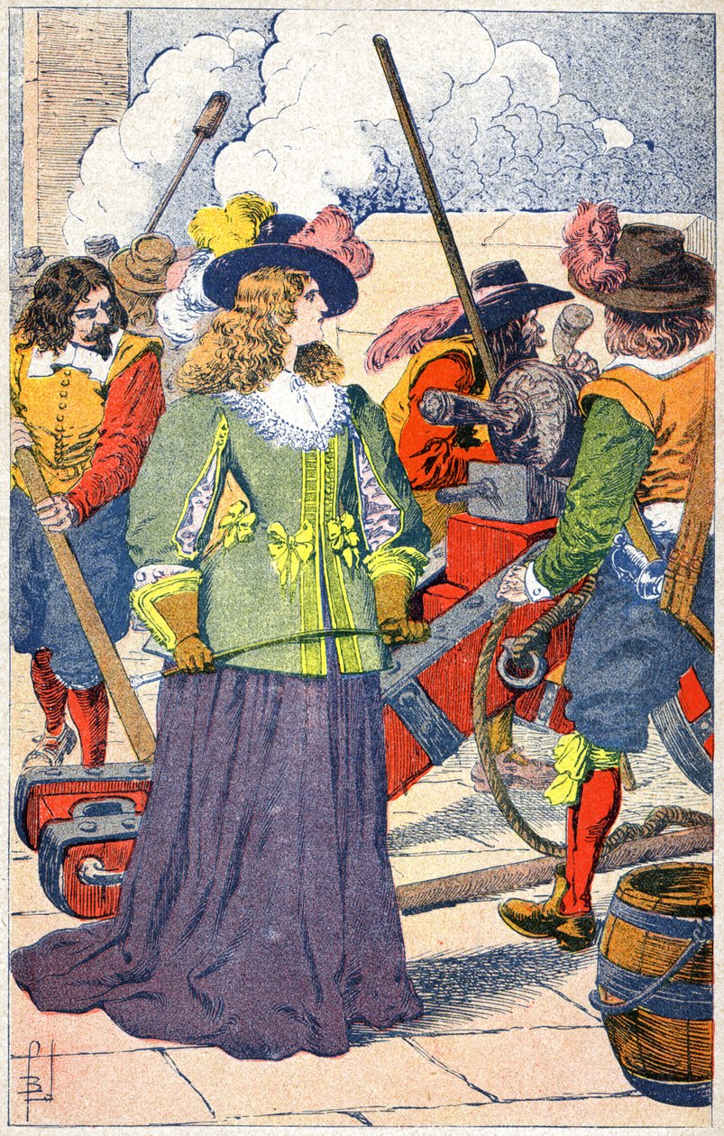 La Fronde: a Grande Mademoiselle de Louis Charles Bombled