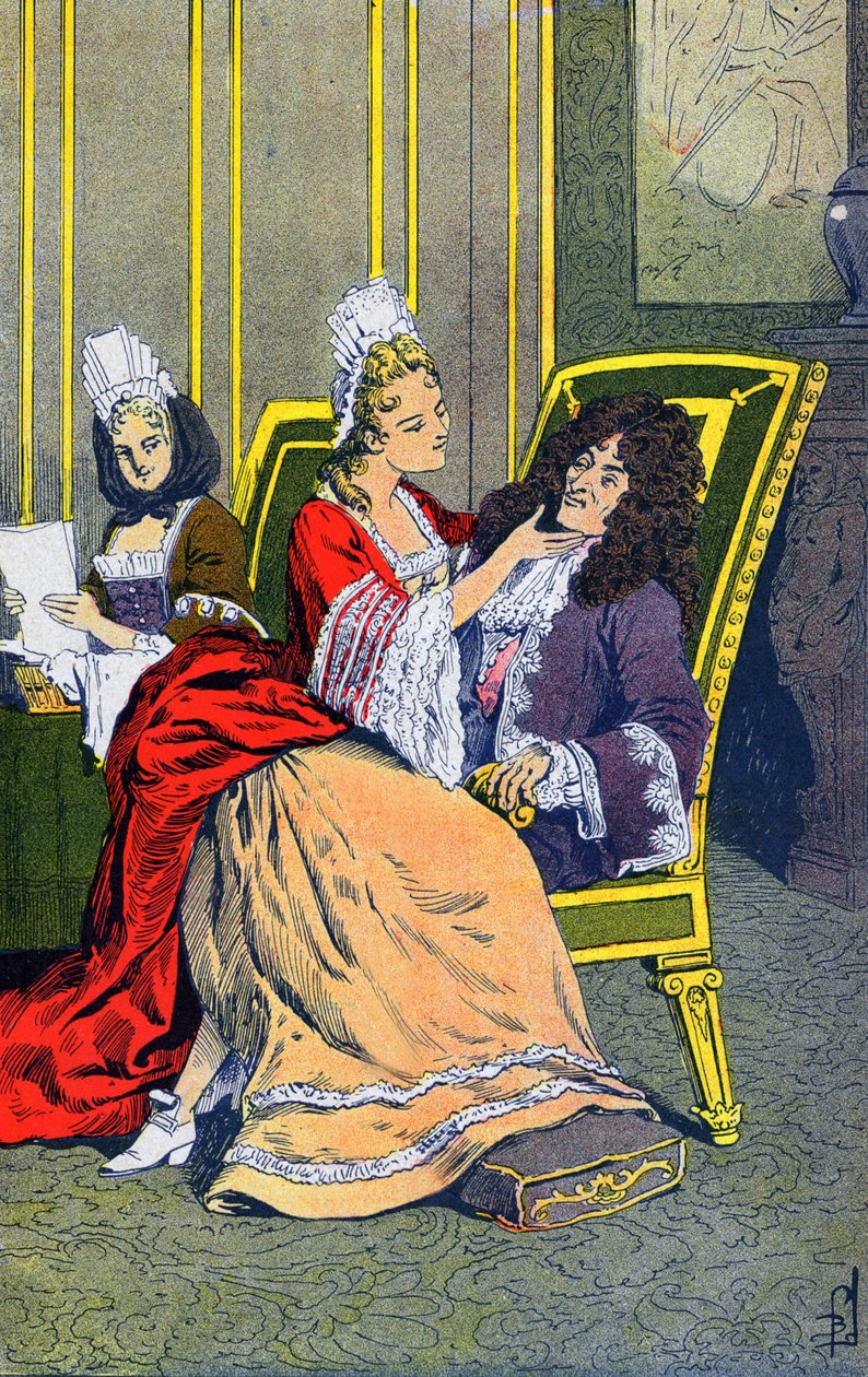 família Luís XIV de Louis Charles Bombled