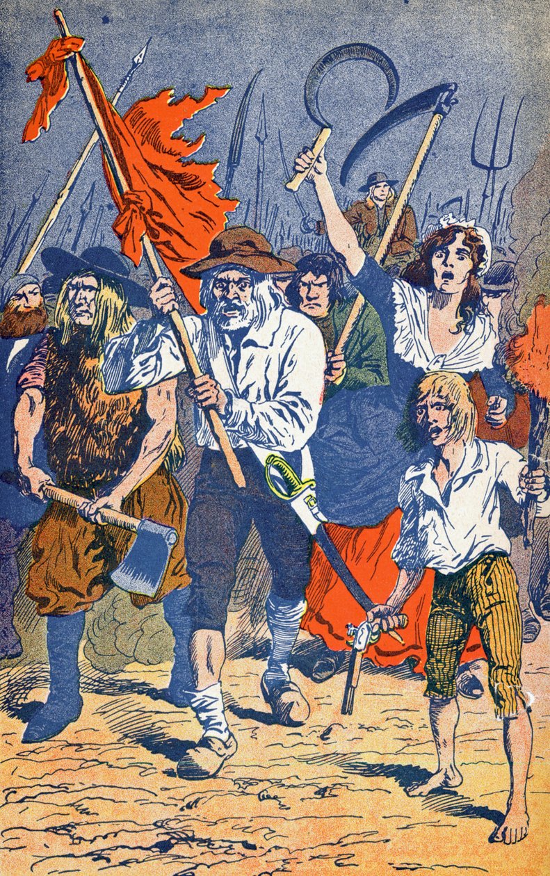 Revolta camponesa antes da Revolução Francesa de Louis Charles Bombled