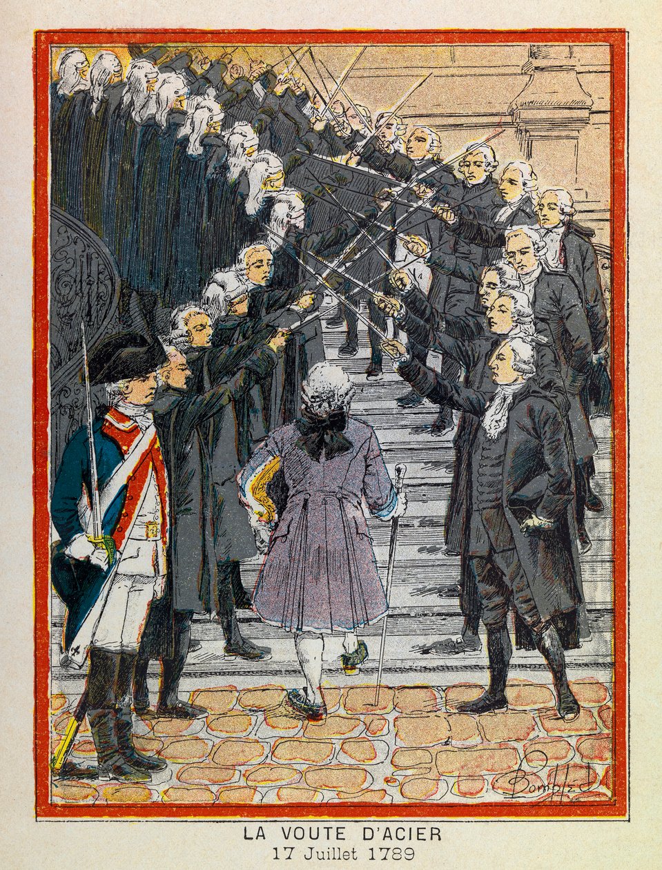 As Grandes Viagens do Hotel de Ville de Paris de A. Mercier, ilustradas por Louis Bombled (1862-1927): Em 17 de julho de Louis Charles Bombled
