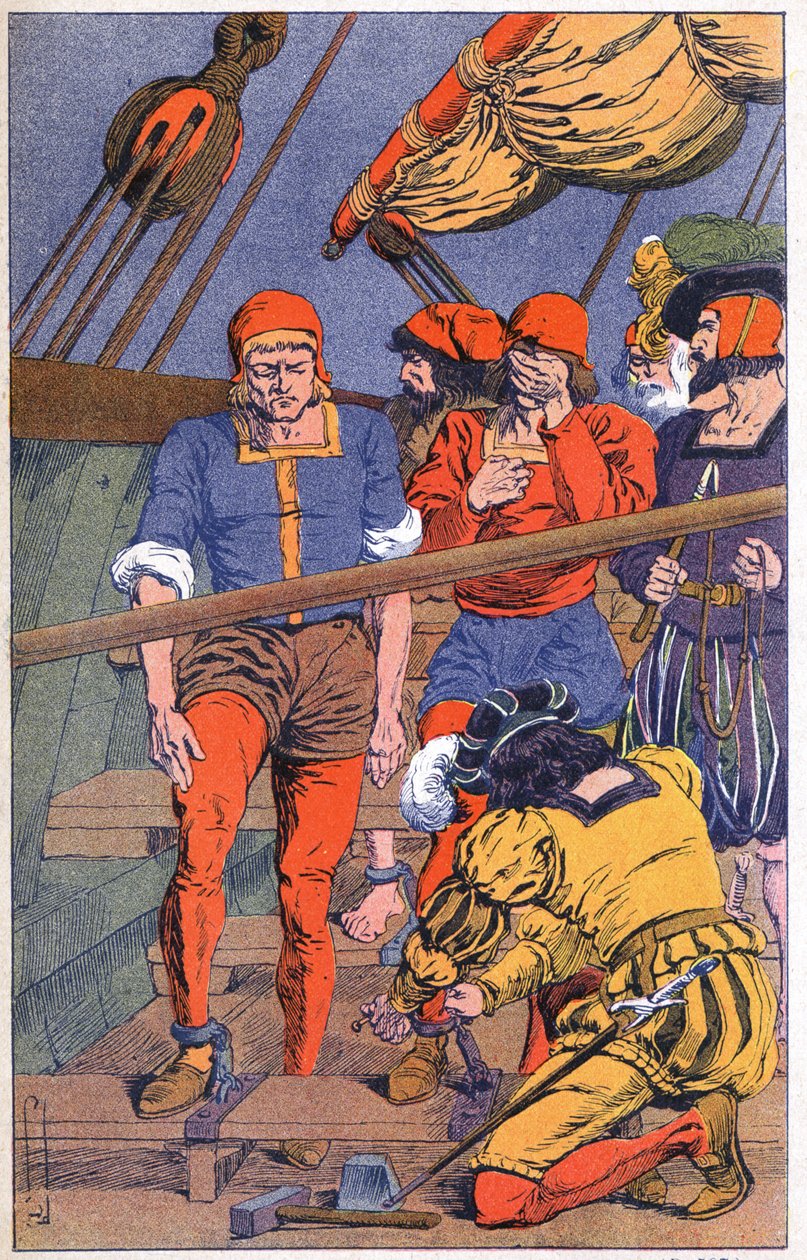 Os criados dos filhos de François 1 de Louis Charles Bombled