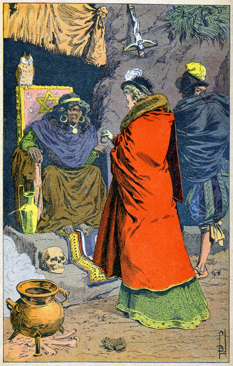 Bruxa que vendeu filtrados no século XVI. de Louis Charles Bombled