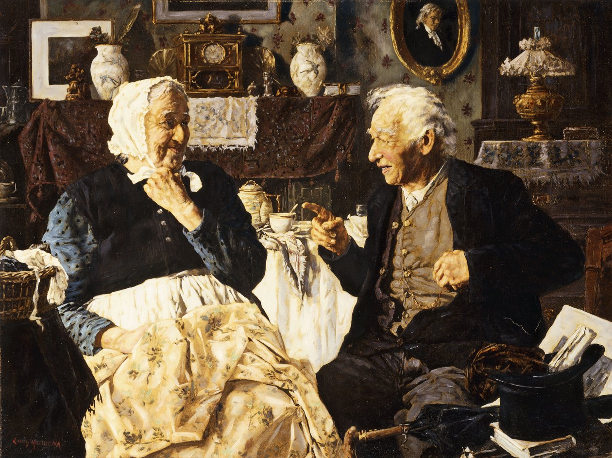 Chá e conversa de Louis Charles Moeller