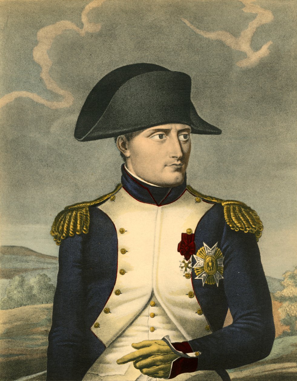 Napoleão, o Grande, imperador dos franceses, rei da Itália, c1806, 1921. de Louis Charles Ruotte