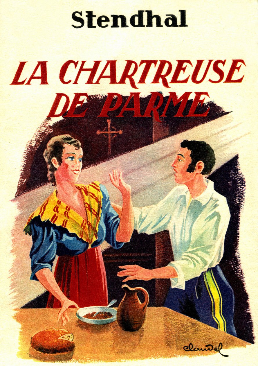 Capa do romance de Stendhal "La Chartreuse de Parme de Louis Claudel