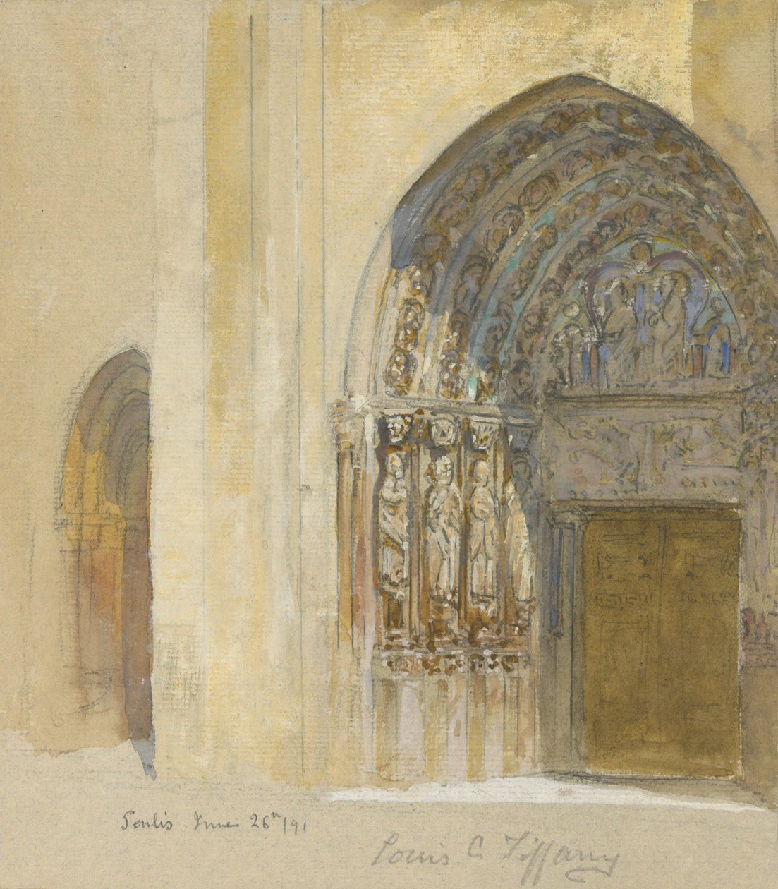 Senlis, 26 de Junho/91 de Louis Comfort Tiffany