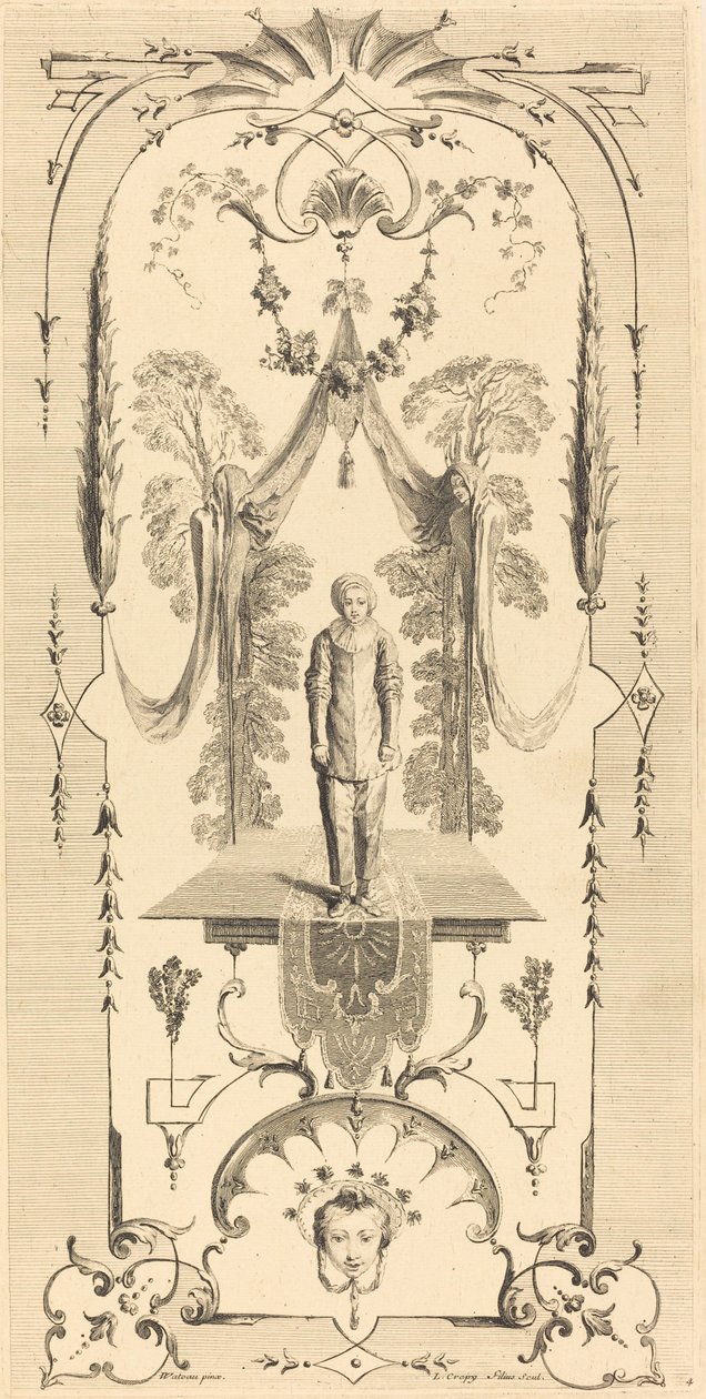 Gilles de Louis Crépy after Antoine Watteau