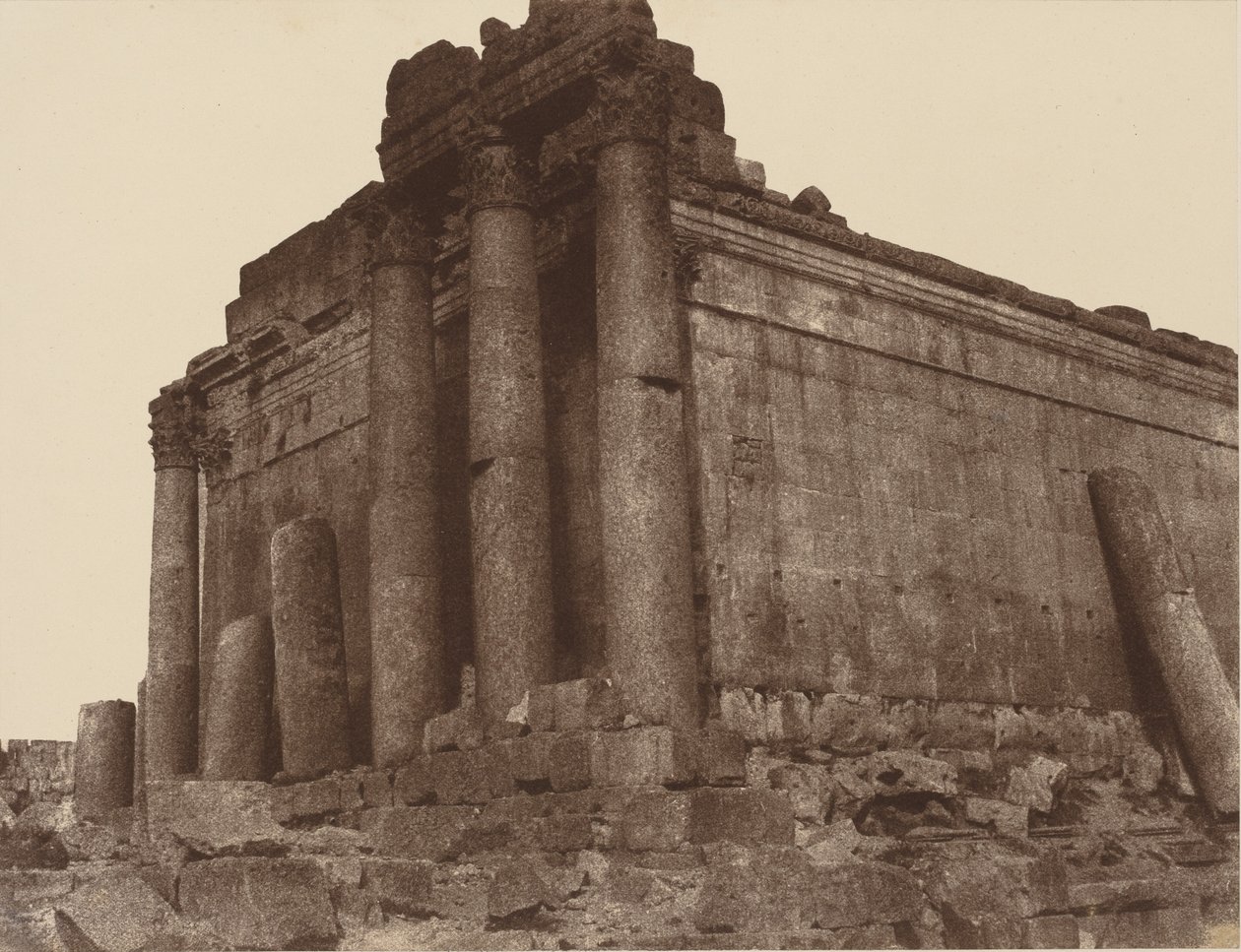 Baalbeck,1859 (foto) de Louis de Clercq