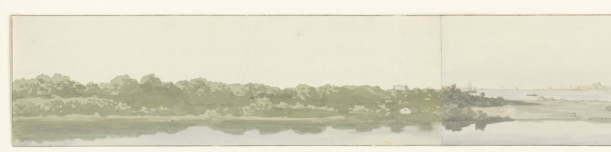 Haven van Brindisi
Vista do porto de Brindisi (título sobre o objecto)
Viagem a Itália, Sicília e Malta - 1778 (título da série) de Louis Ducros