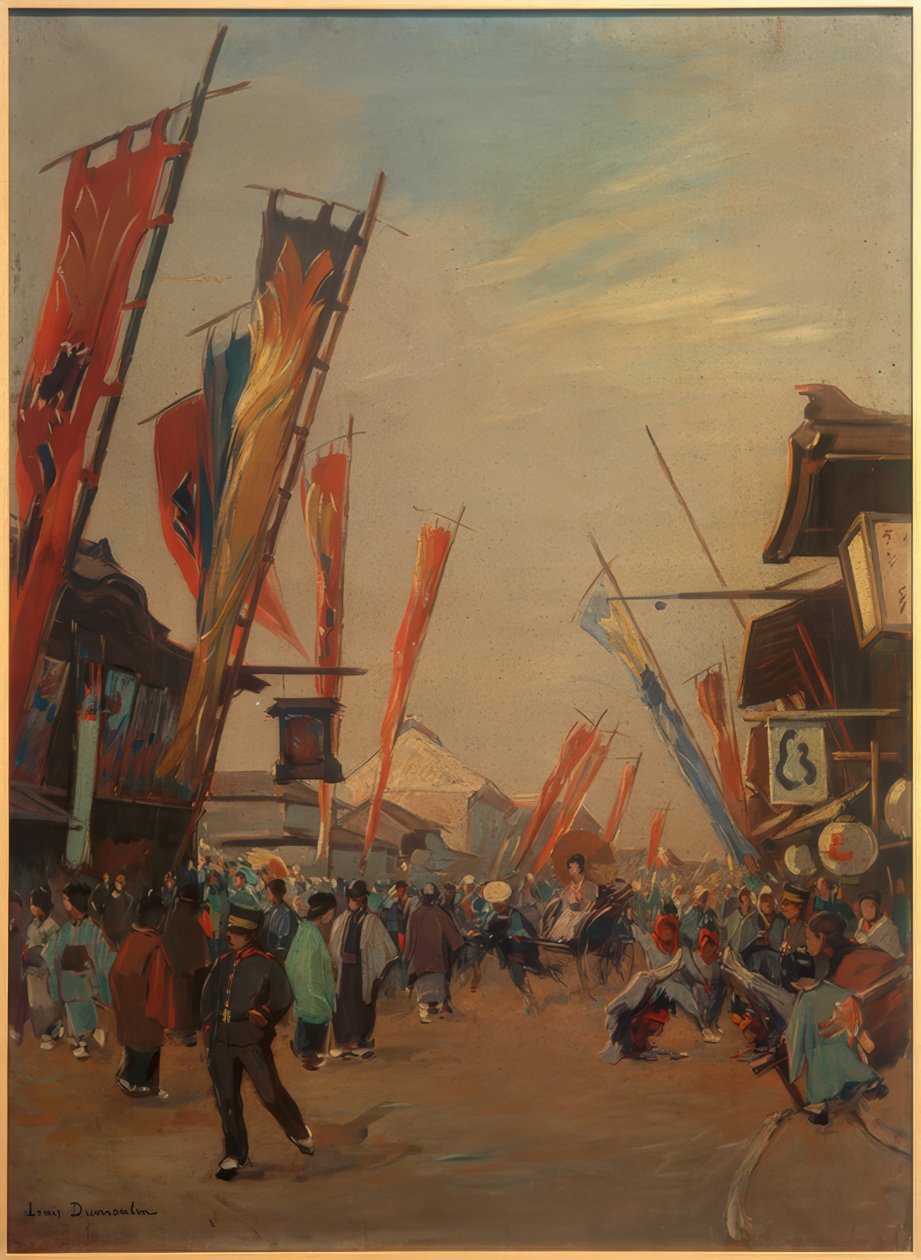 Theaterviertel em Yokohama de Louis Dumoulin