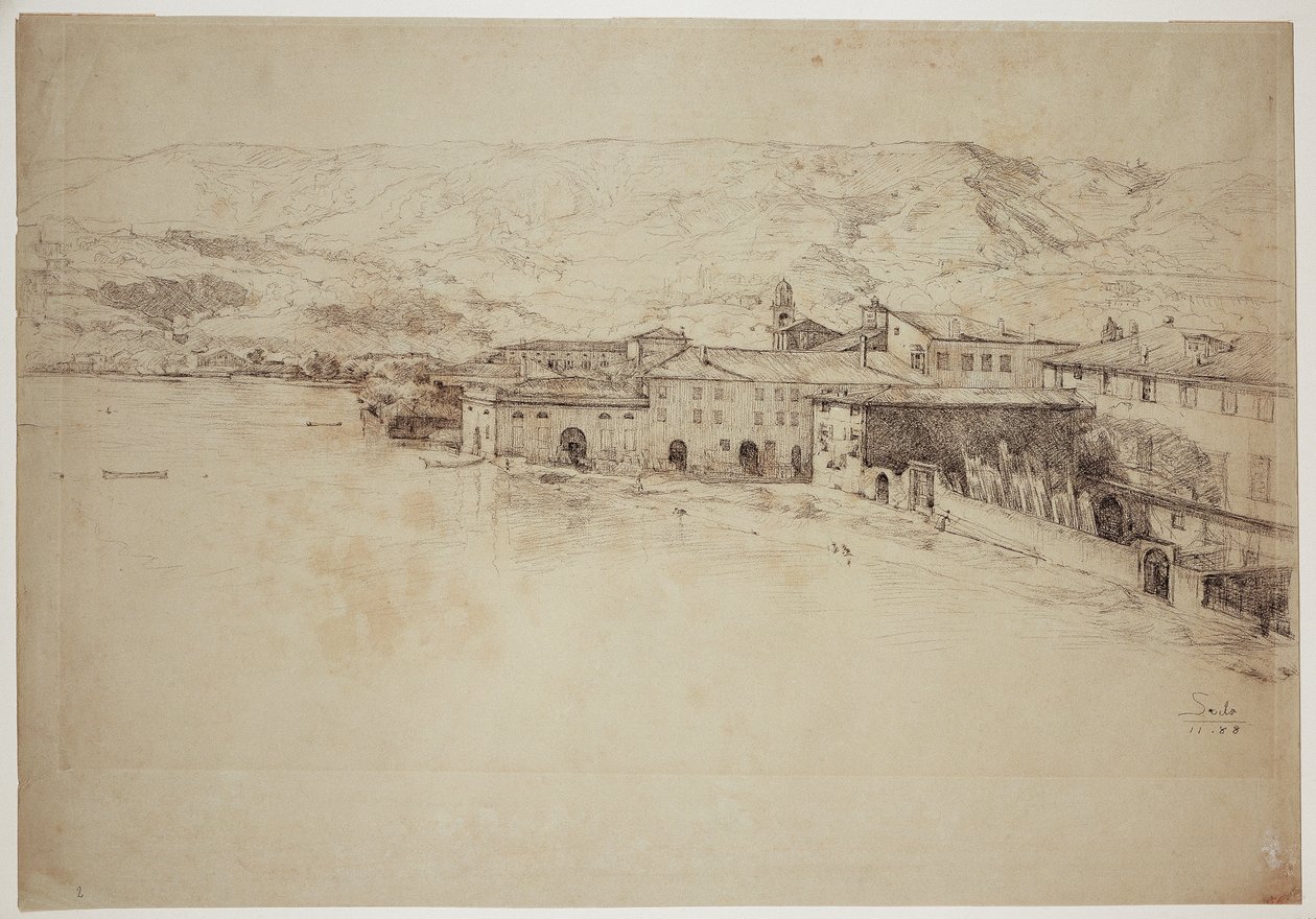 Salò no Lago de Garda de Louis Eysen