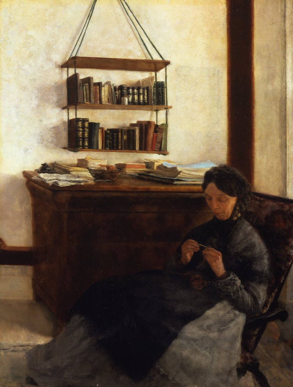 A mãe do artista de Louis Eysen