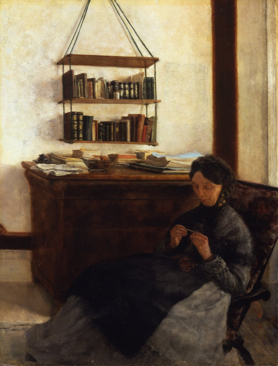 A mãe do artista de Louis Eysen