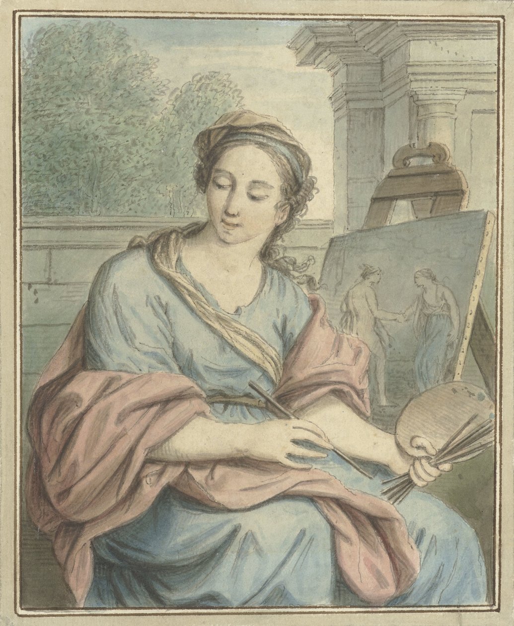 A arte de pintar de Louis Fabritius Dubourg