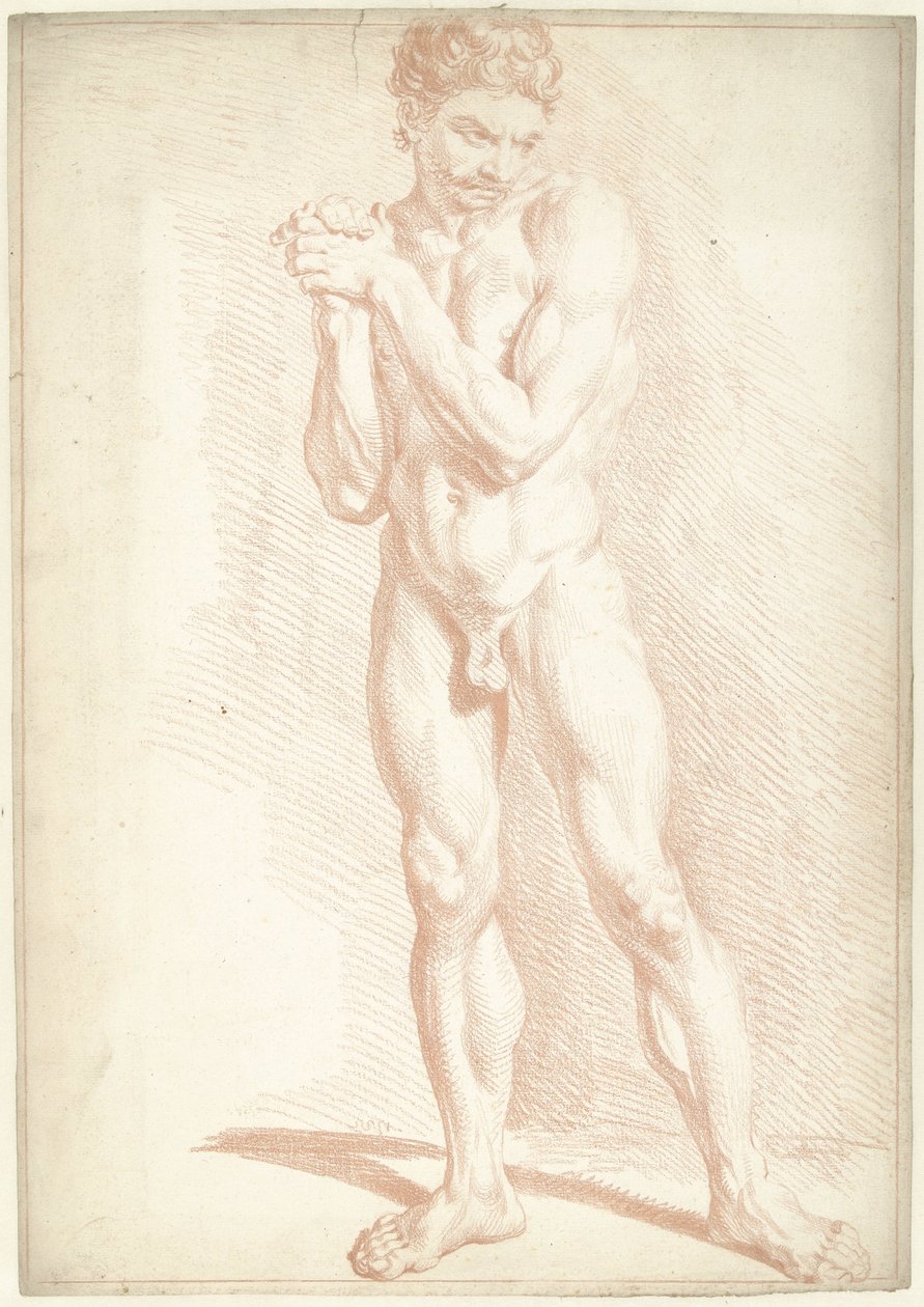 Nu Masculino, Em Pé de Louis Fabritius Dubourg