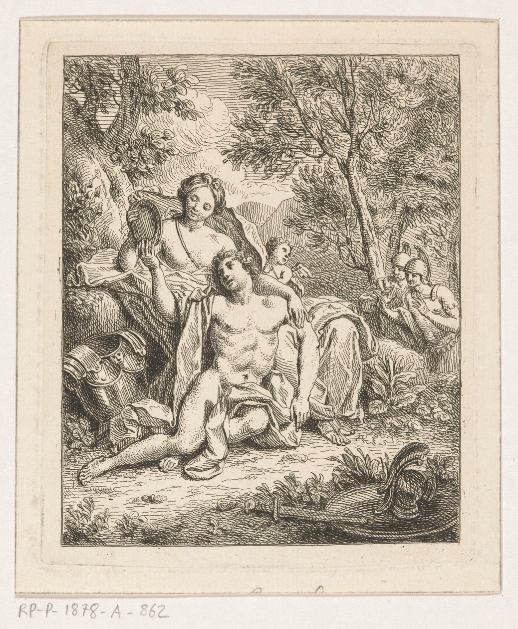 Rinaldo em Armida de Louis Fabritius Dubourg