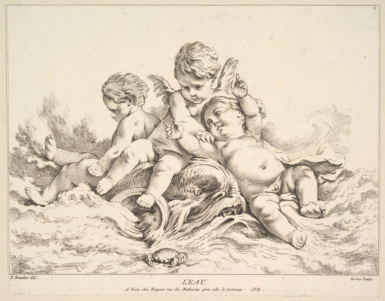 Água. de Louis Felix de la Rue