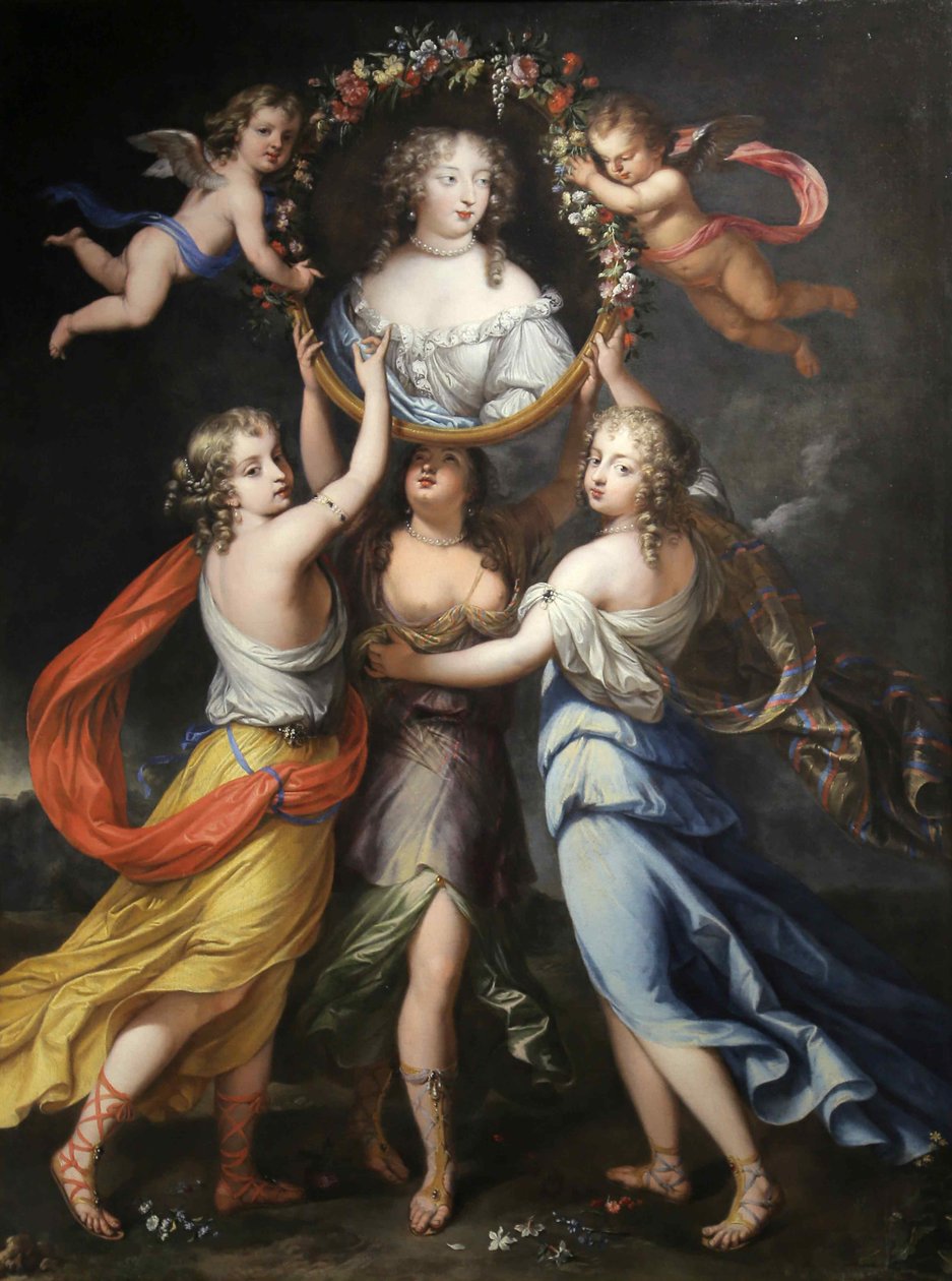 Françoise-Athénaïs de Rochechouart, marquesa de Montespan 1640-1707, segunda metade do século XVII. de Louis Ferdinand Elle the Younger